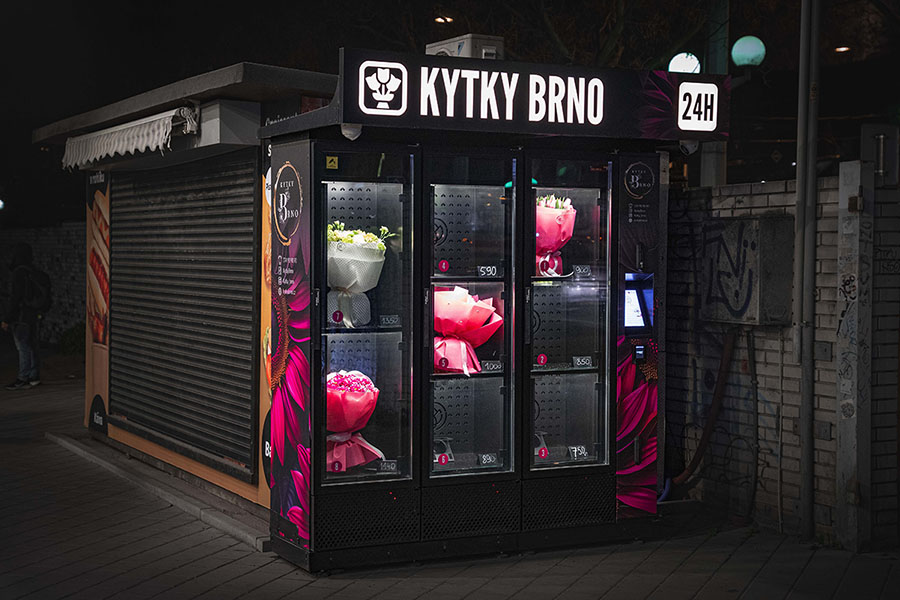 Náhledový obrázek článku: Samoobslužné Květinomaty