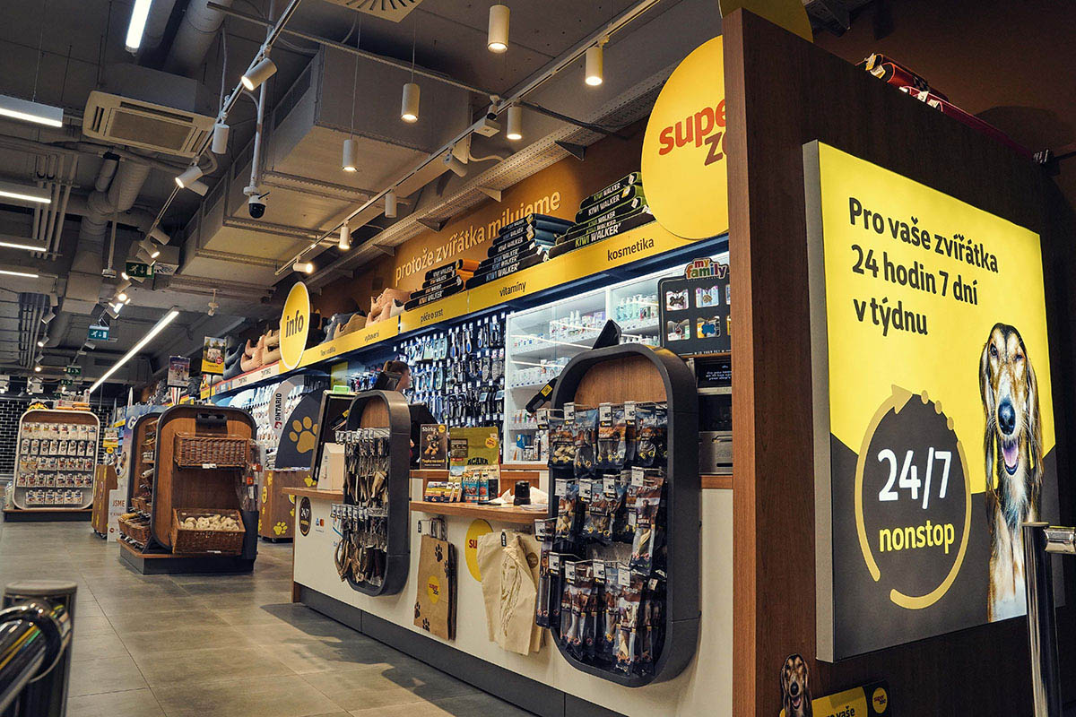 Hybridné predajne Super zoo